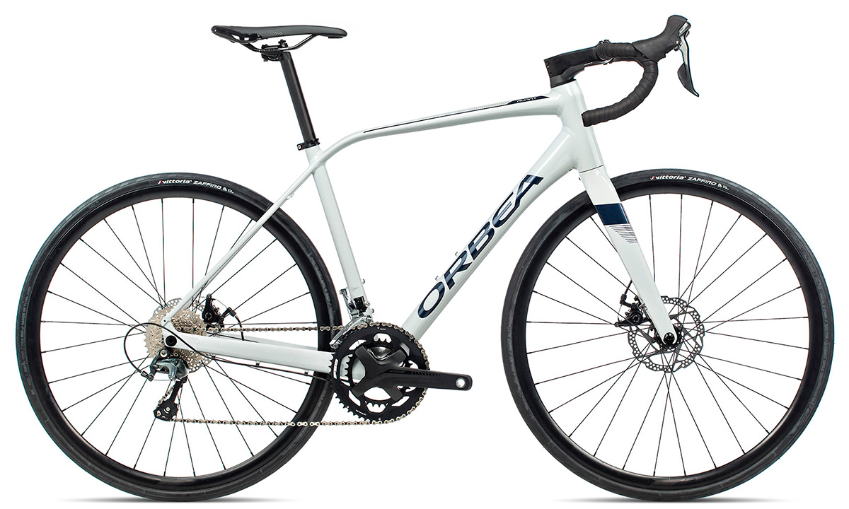 Фотография Велосипед шоссейный 28" Orbea Avant H40-D (2021) 2021 Бело-серый